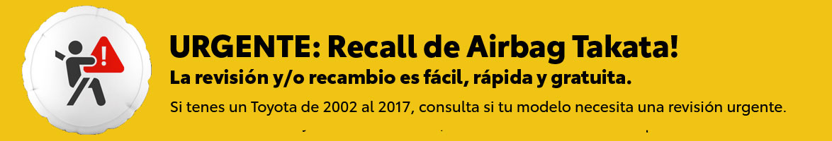 URGENTE: Recall de Airbag Takata