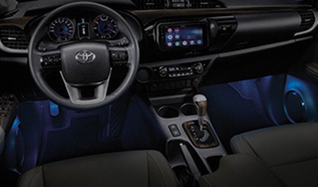 Iluminación LED para habitáculo (Hilux 2021)
